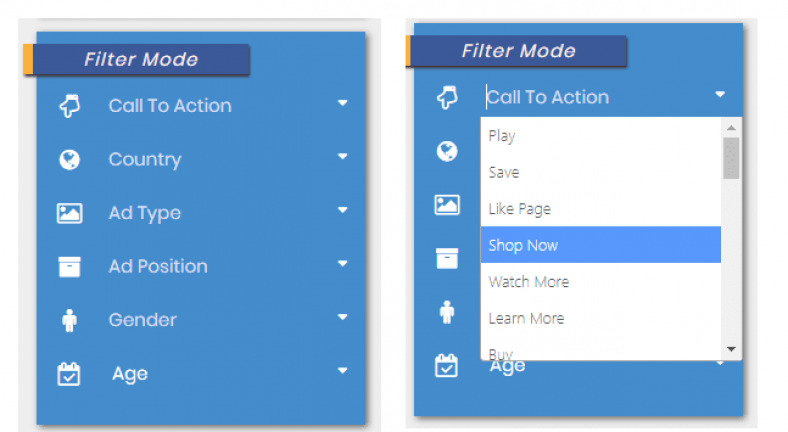 power adspy In Filter Mode